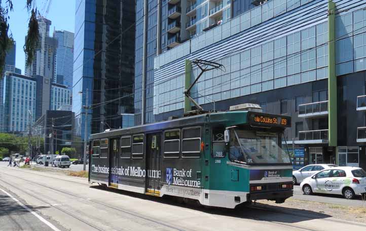 Yarra Trams Class A 288 Bank of Melbourne